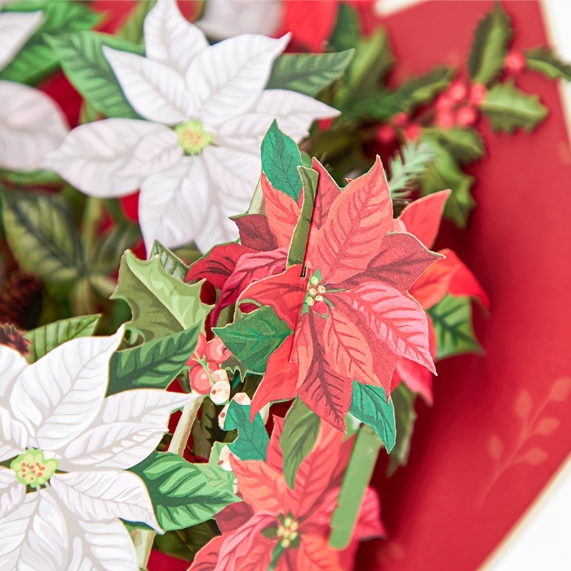 Poinsettia Gift Tags - Pack of 10 – LoveLight Paper