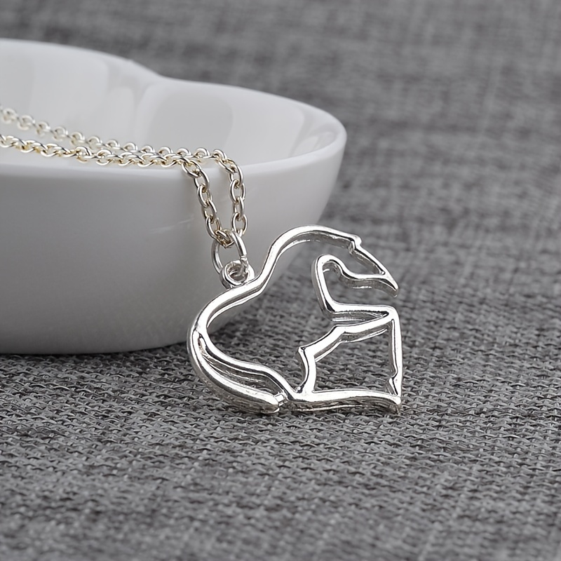Simple And Versatile Alloy Pendants Heart Shaped Charms With - Temu