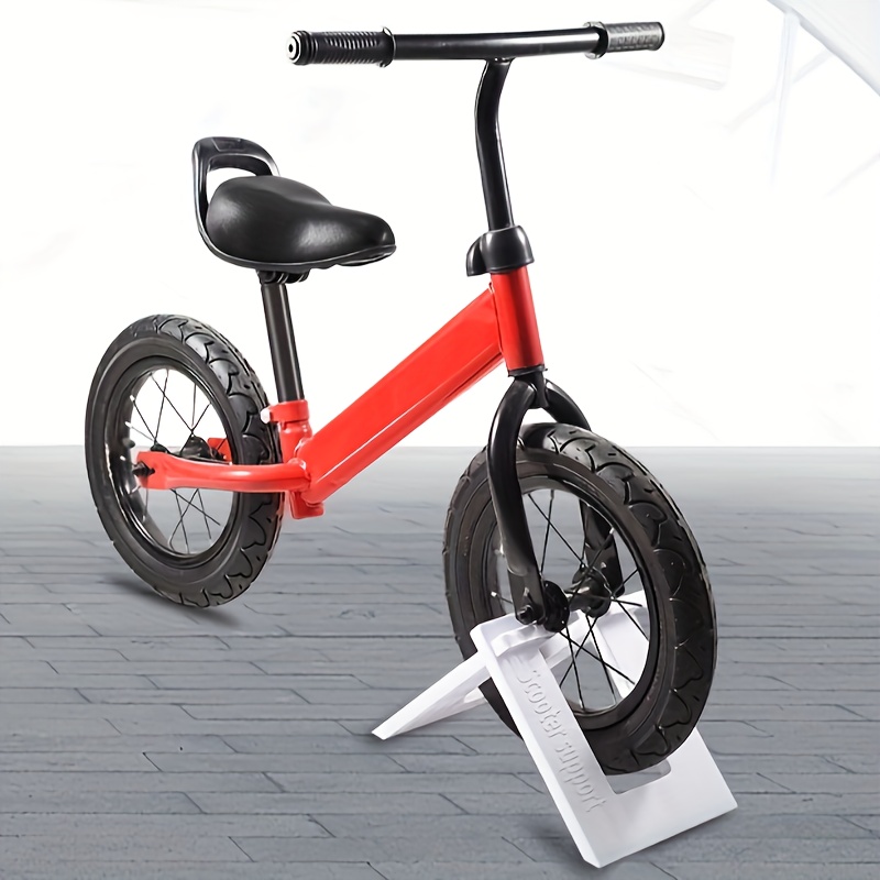 Soporte de suelo para bicicleta, soporte de estacionamiento para 1  bicicleta, soporte de almacenamiento para bicicletas, para interiores y  exteriores