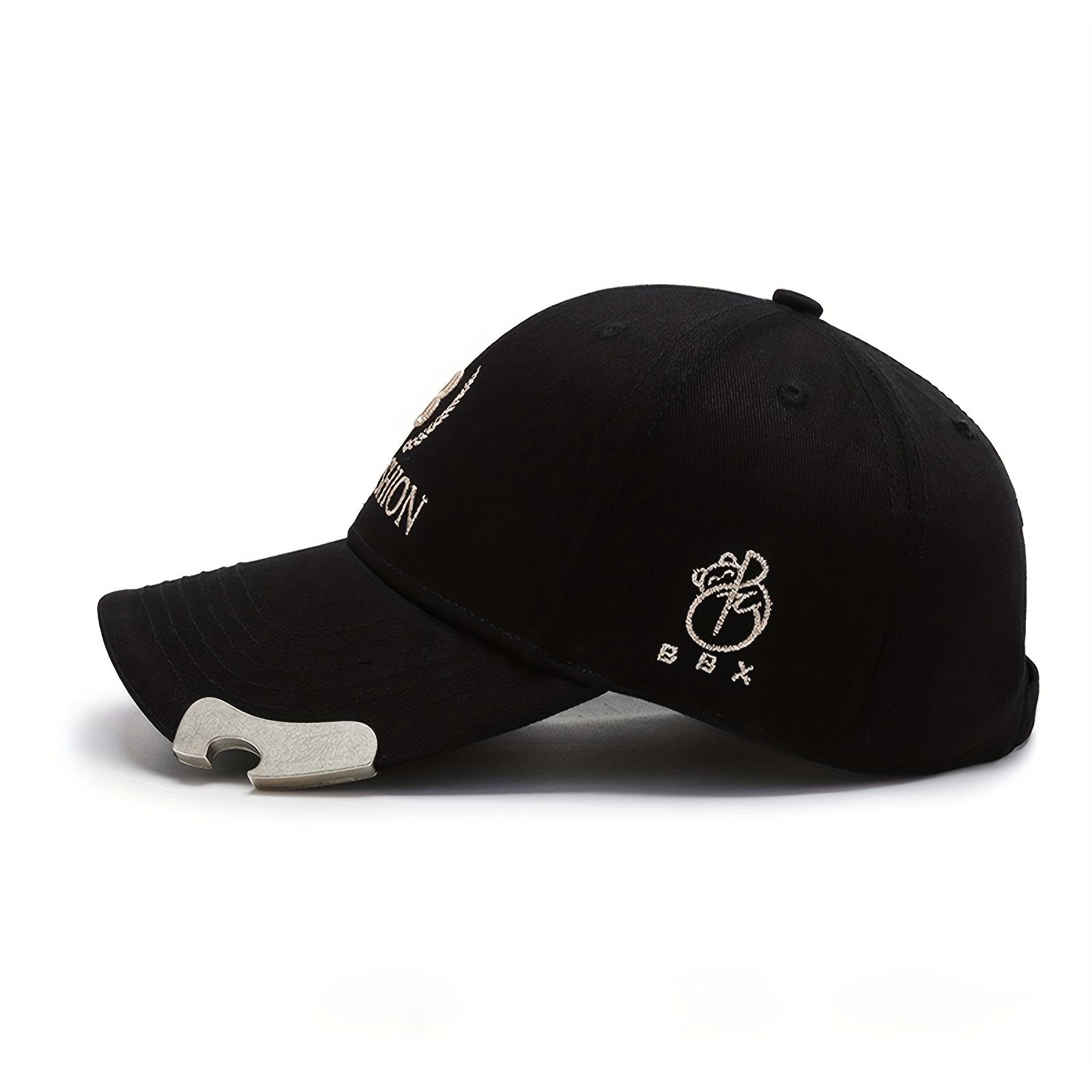 Letter embroidery Baseball Cap Solid Color Casual Dad Hats