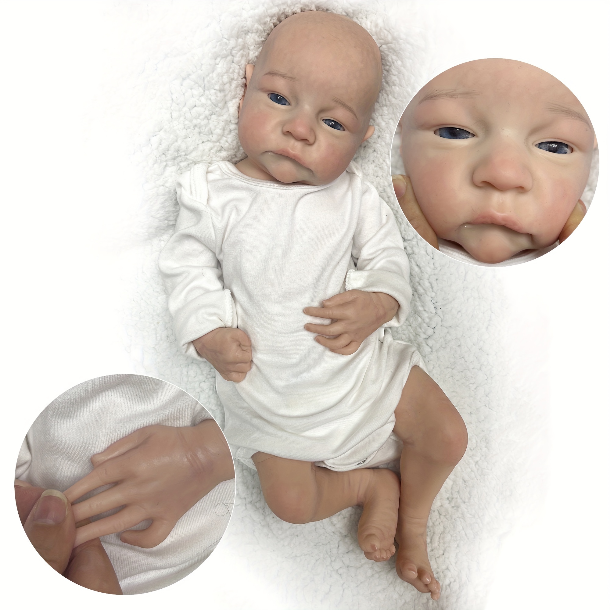 Reborn soft silicone baby hot sale dolls