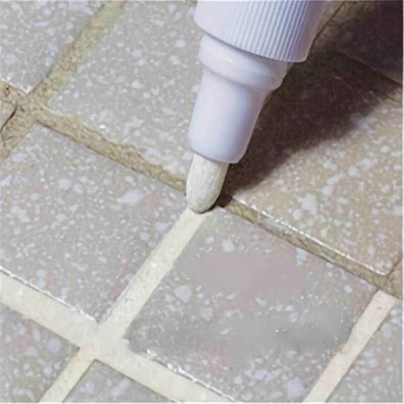Home Tile Grout Pen Water Resistant Kitchen Instant Tile Repair Anti Mould  Professional Grout Marker White/grey/yellow - Tile Grout - AliExpress