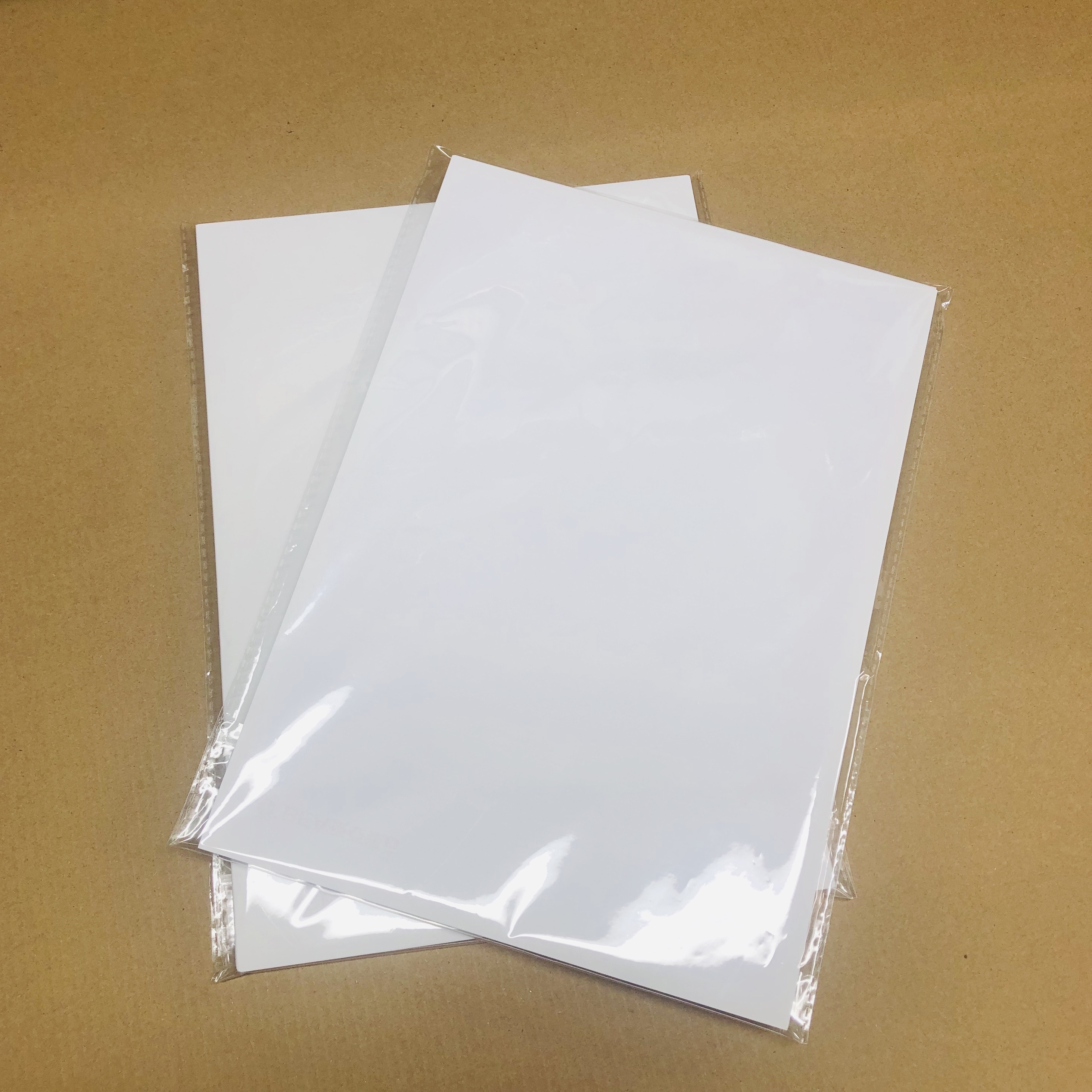 Papier de découpage sans impression blanc 21x15cm