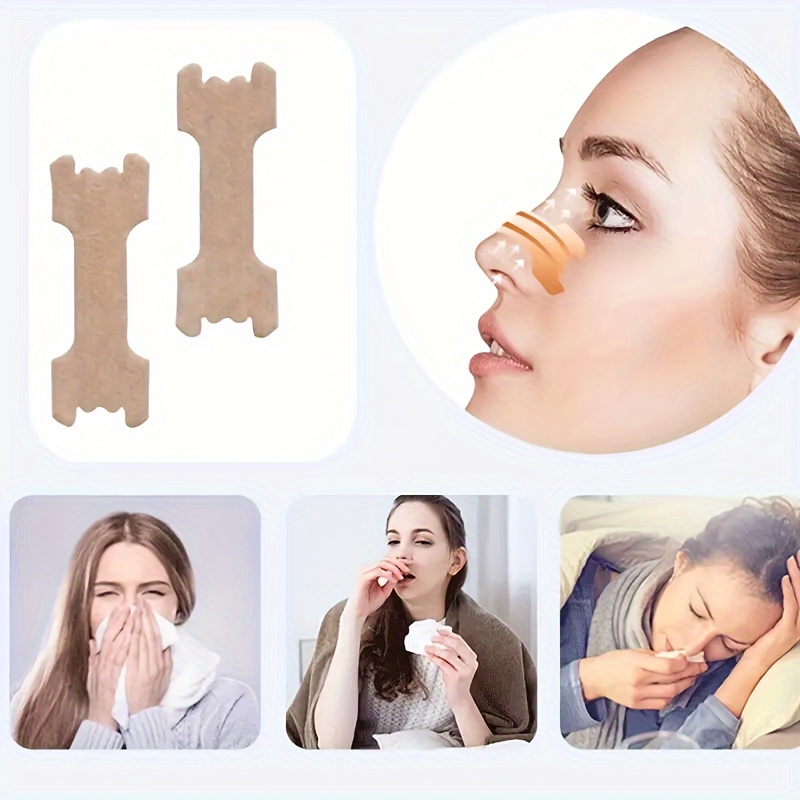 20pcs/60pcs, Multifunctional Nose Expander, Nose Band Auxiliary Patch,  Reducing Nasal Congestion