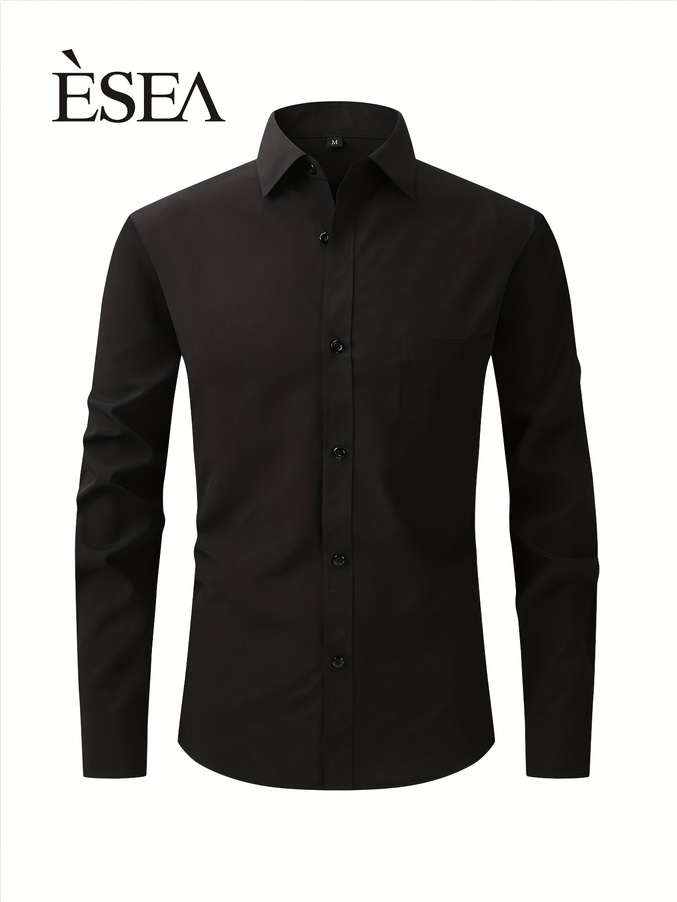 Men's Shirt - Black - M