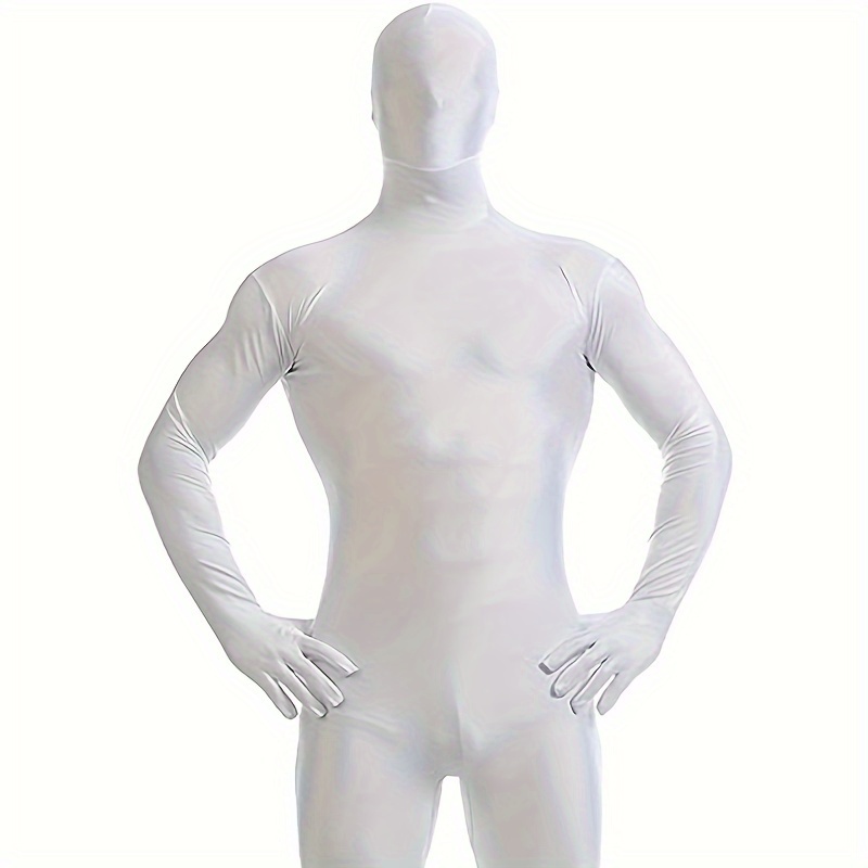 2023 New Mens Spandex Suit Full Body Skin Tight Suit Costume Stretc