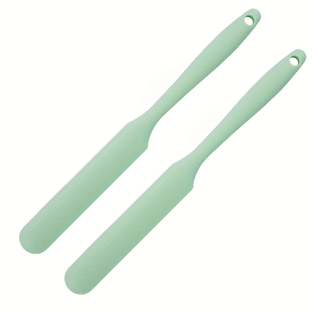 Silicone Jar Spatula Heat Resistant Long Skinny Silicone - Temu