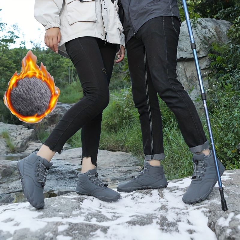 Botas de Senderismo Hombre Impermeables Zapatillas de Trekking Montaña al  Aire Trail Invierno Botines Zapatos : : Moda