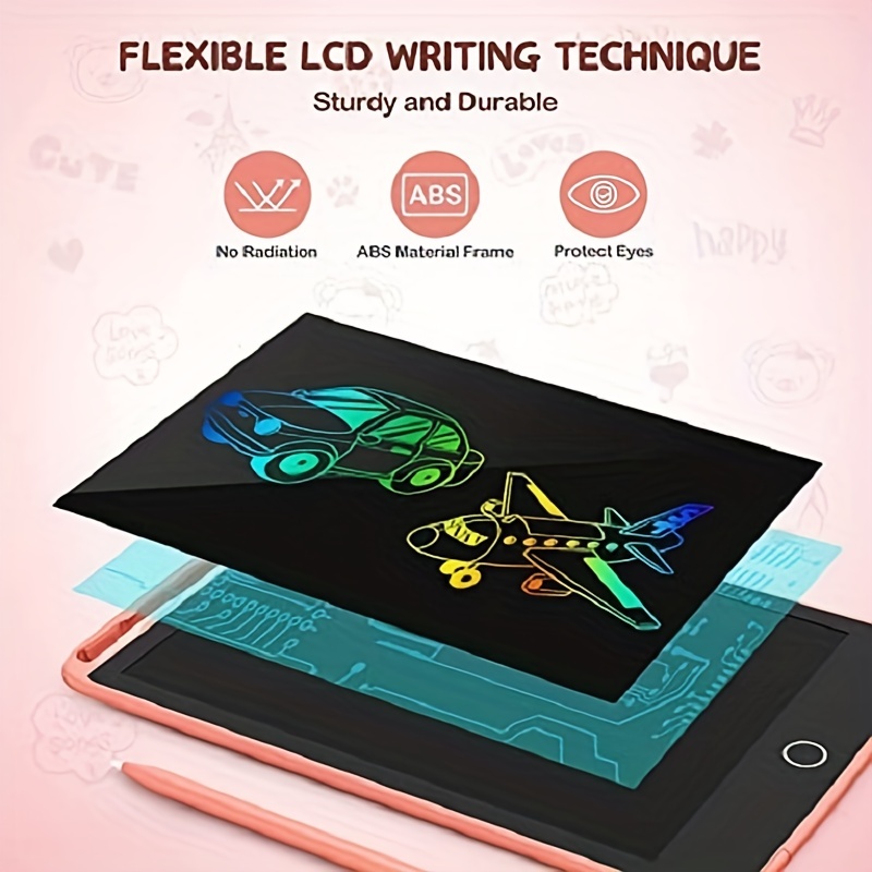 Colorful Lcd Writing Tablet Doodle Board Drawing Pad For - Temu United Arab  Emirates