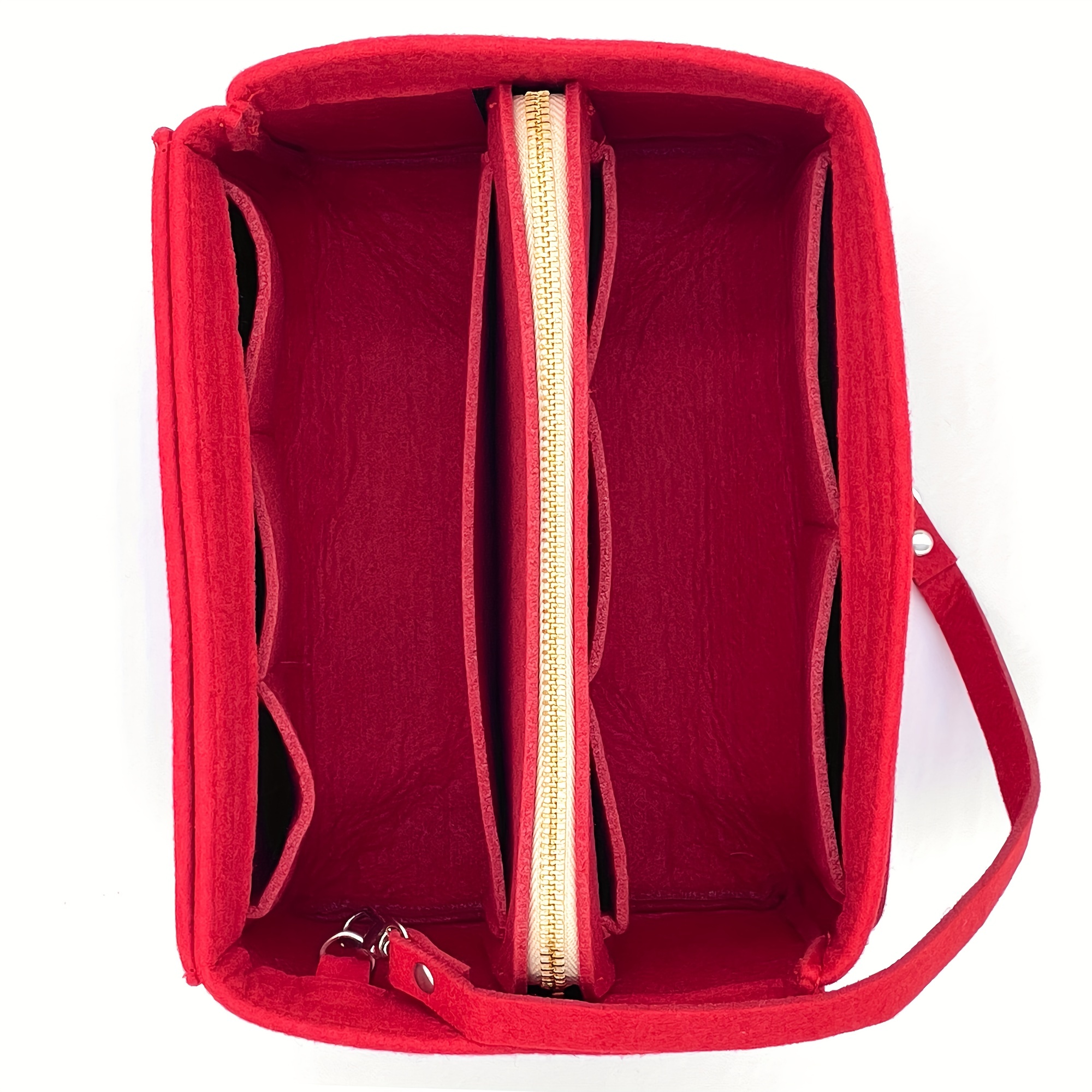 Purse Chain Handle Bag Organizer Insert Fit Handbag Shaper Premium Felt  Crossbody Bag Strap Supply Shoulder Strap Bag Organizer Accessories 