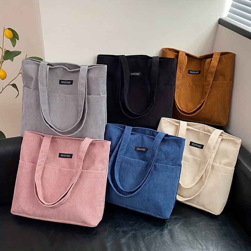 1pc Colorblock Pu Portable Zip Closure Fashion Tote Bag Suitable For  Women's Daily Use