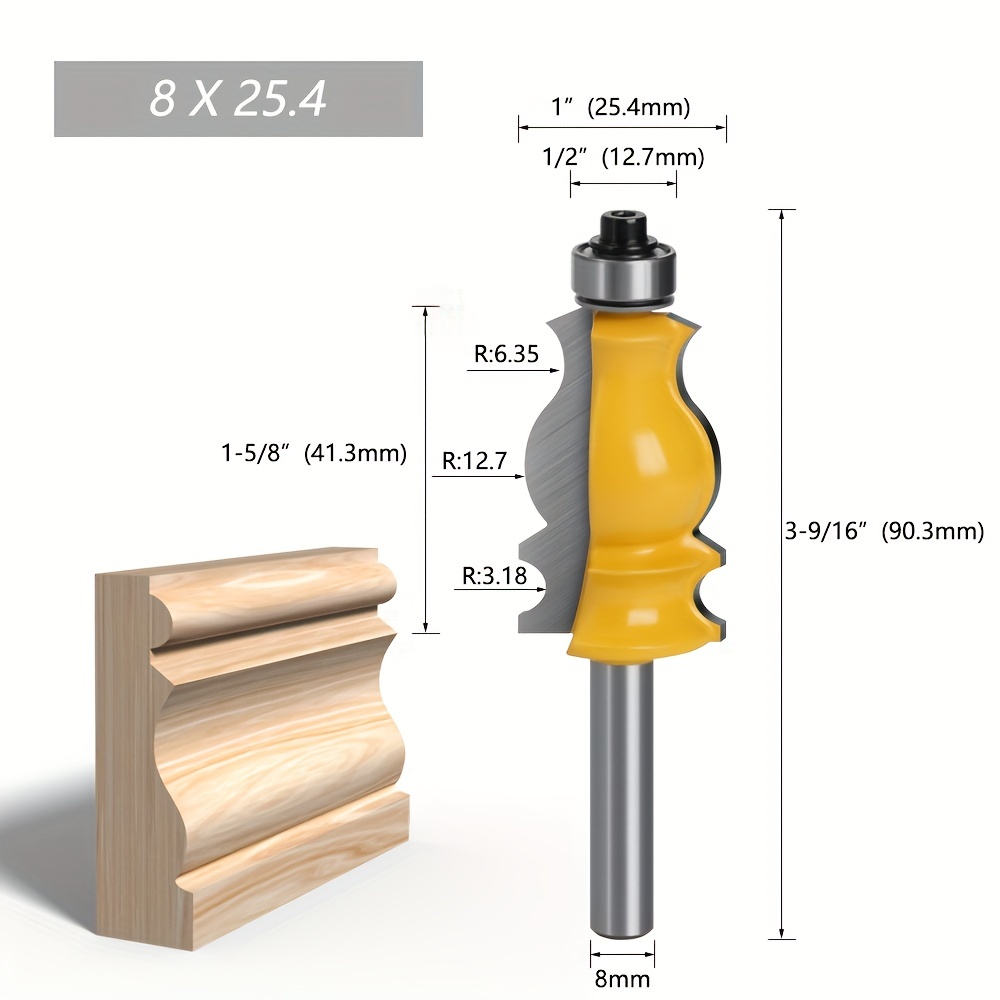 Upgrade Woodworking Projects Shank Cemented Carbide Router Temu