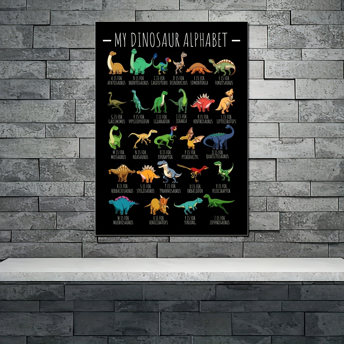 Colorful Dinosaur Wall Stickers Peel and Stick Removable DIY Cartoon D