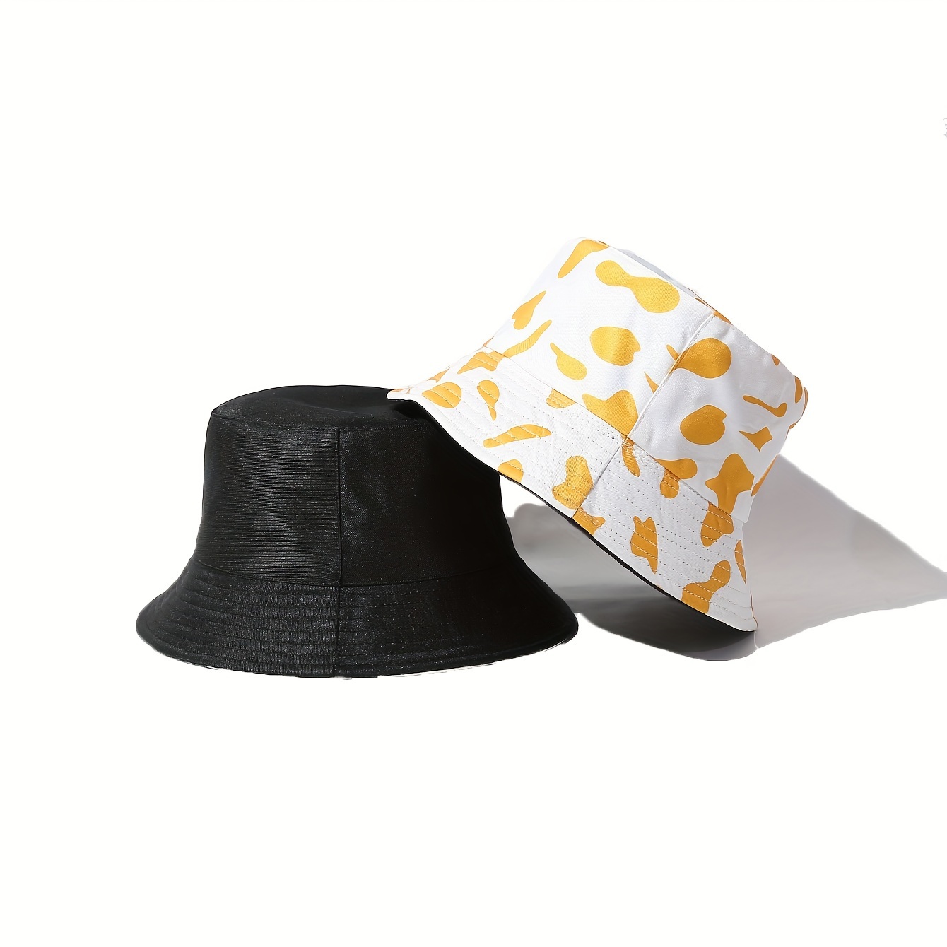 1pc Double Sided Wearing Mens And Womens Bucket Hat Cute Cow Bucket Hat -  Jewelry & Accessories - Temu