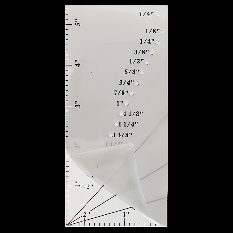 Sewing Ruler Patchwork Ruler Seam Guide for Sewing Machine with