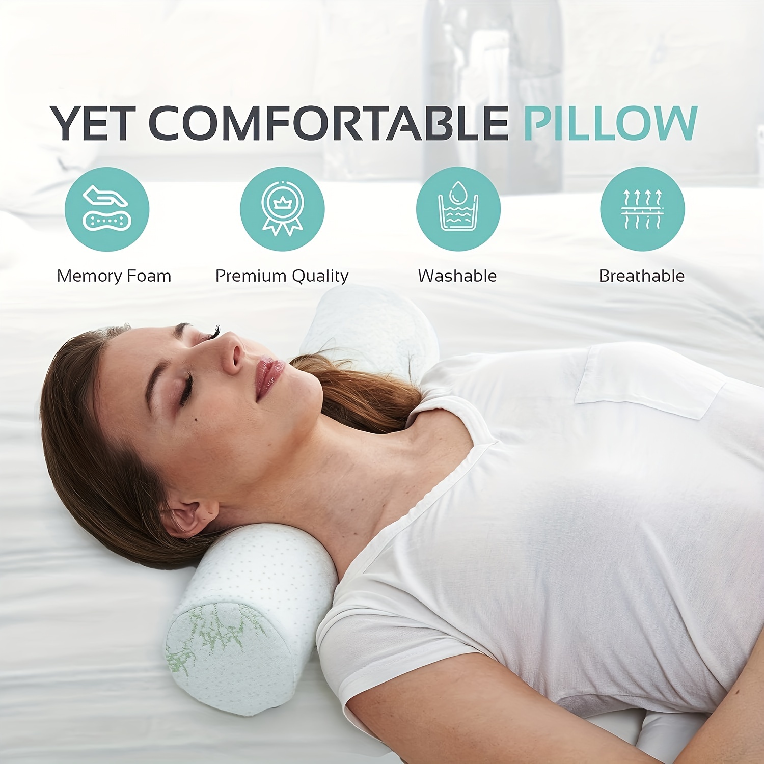 4D Mesh Bed Sleeping Lumbar Support Pillow for Side Sleepers Pregnancy  Relieve Hip Tailbone Pain Sciatica Chair Car Back Cushion - AliExpress