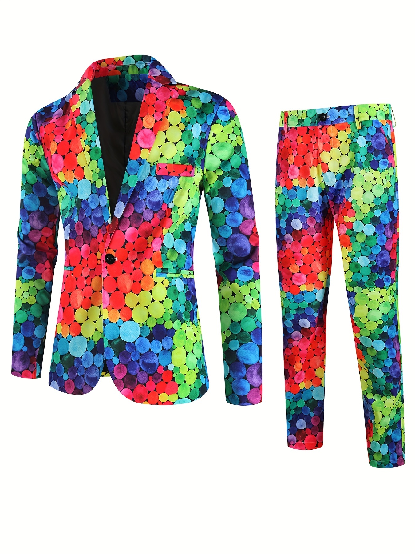 Origami suit, paper suit, clothes, jacket, shirt and trousers, men