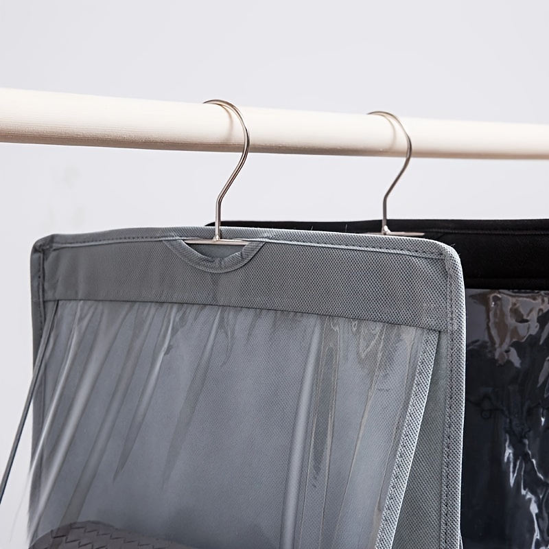 Hanging Handbag Rack 6 Pocket Storage Hanger Foldable And - Temu