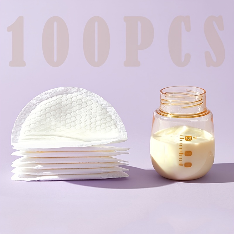 selmar Almohadillas de lactancia orgánicas lavables, almohadillas para el  pecho para mamá que amamanta, reutilizables, altamente absorbentes