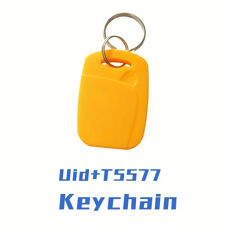 RFID Access Control Clone Leather Key Tag NFC Smart Chip 0 Sector  Rewritable 13.56mhz 1k S50 Keychain UID Copier Key Fob