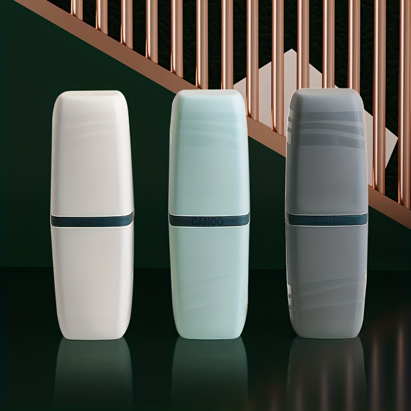 Travel Toothbrush Cup Holder with Cover for Traveling