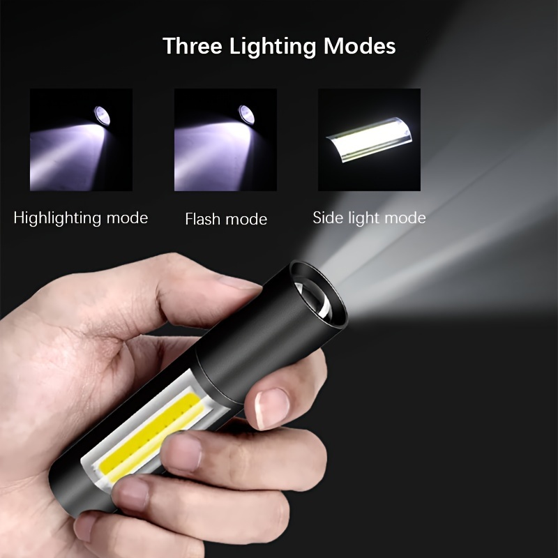 Lampe De Torche Led Rechargeable - electricite - eclairage - lampes de  poche - autres lampes de poche - lampe de torche led rechargeable
