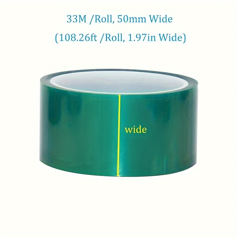 Jourbot Resin Tape for Epoxy Resin Molding,Traceless Silicone Thermal Adhesive Tape for Making River Tables Hollow Frame Bezels Epoxy Resin Craft