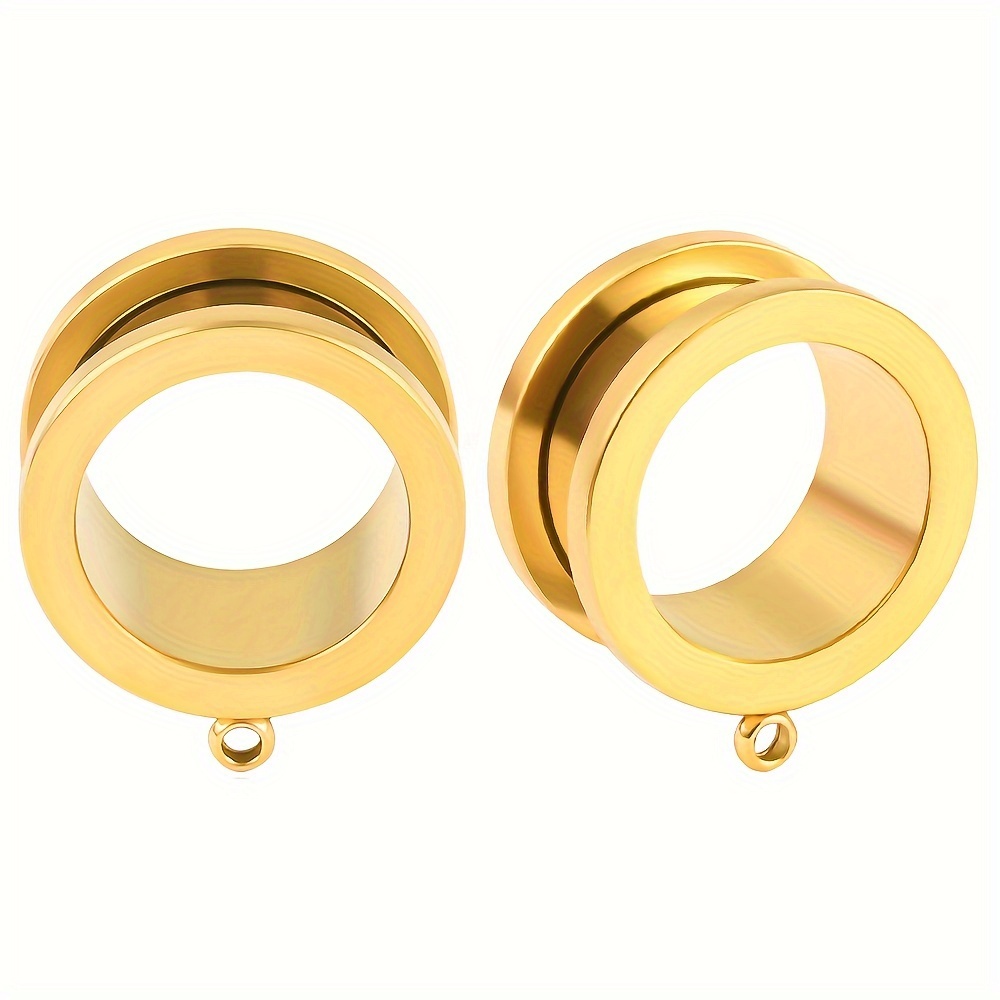 Gold on sale gauges plugs