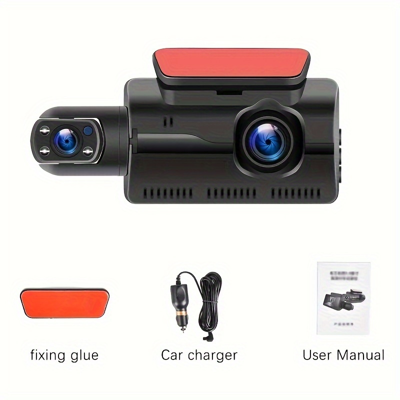 Dual Lens Dash Cam For Cars Black Box Hd 1080p Car Video Recorder