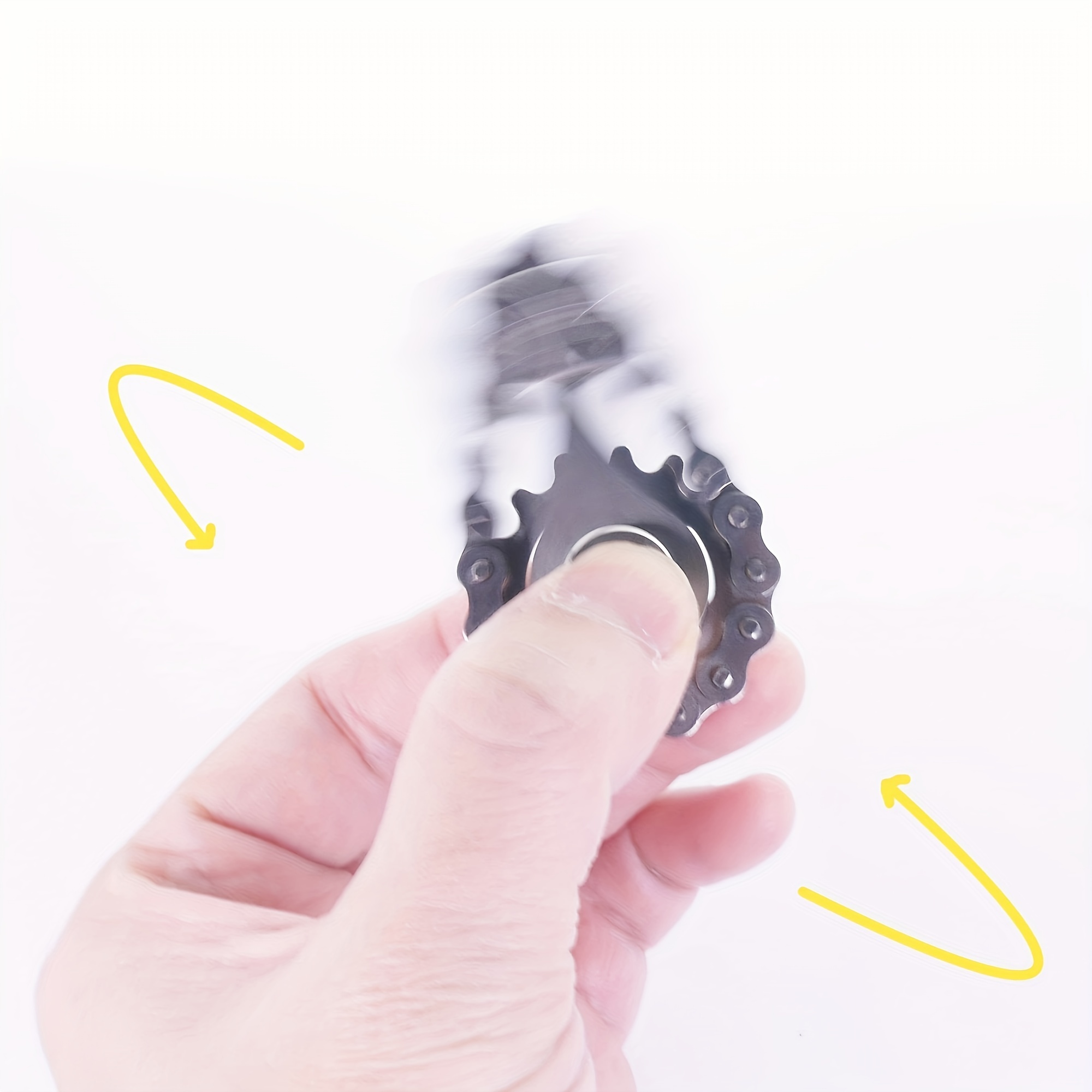Linkage Bike Chain Spinner 2 Gears Figit Toy
