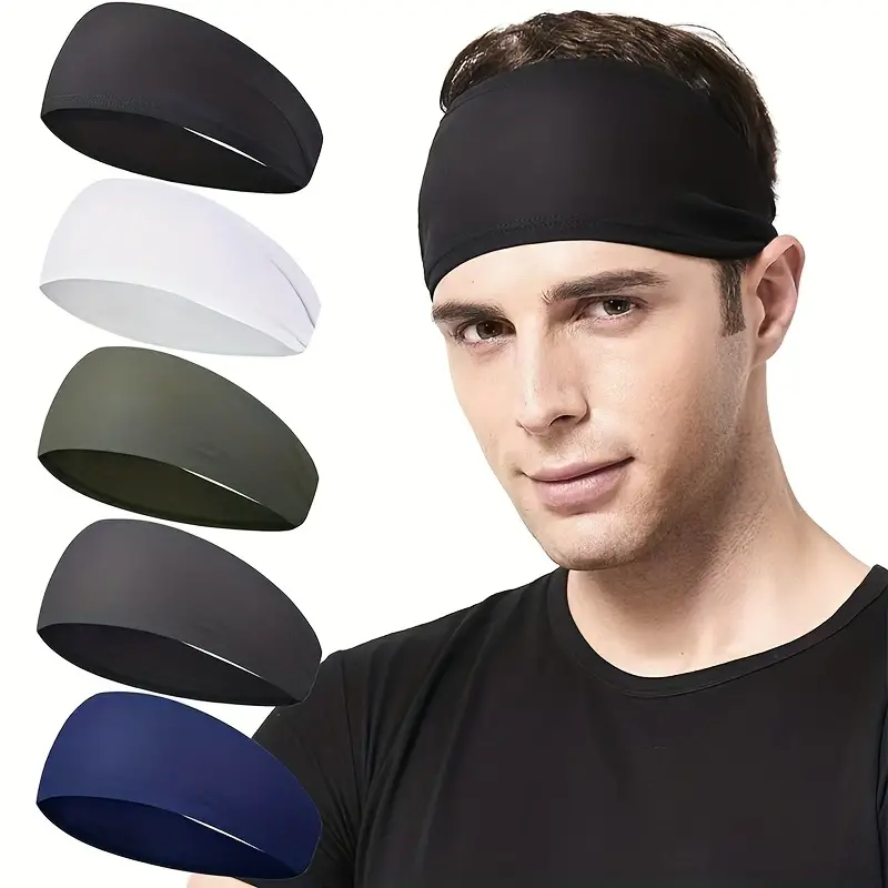 Men's Hairband Sports Sweat-absorbing Headband Summer Light