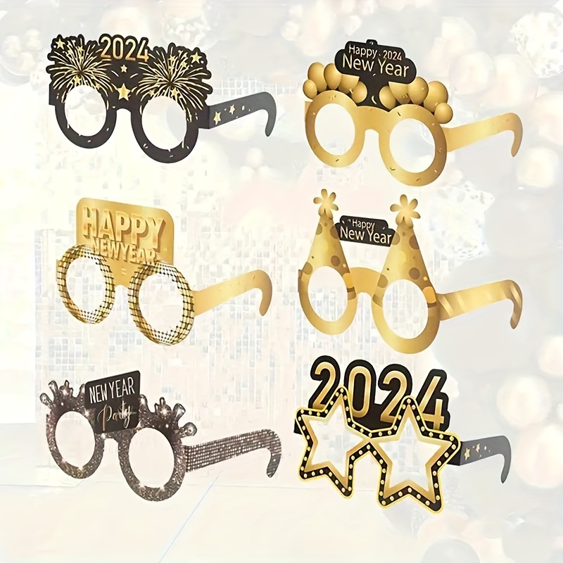 Gafas de graduación, 2023 con purpurina de lujo, gafas de fiesta de  graduación, accesorios de cabina de fotos para decoraciones de fiesta de