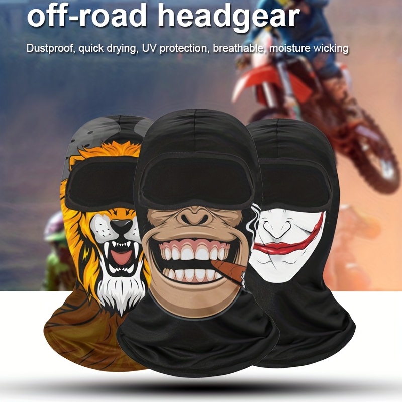 Full Face Mask Ultra Thin Outdoor Riding Mask Ski Motorcycle