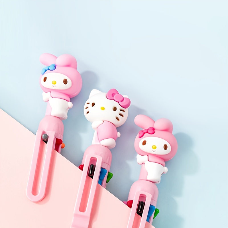 Hello Kitty Figure 6-Color Ballpoint Pen