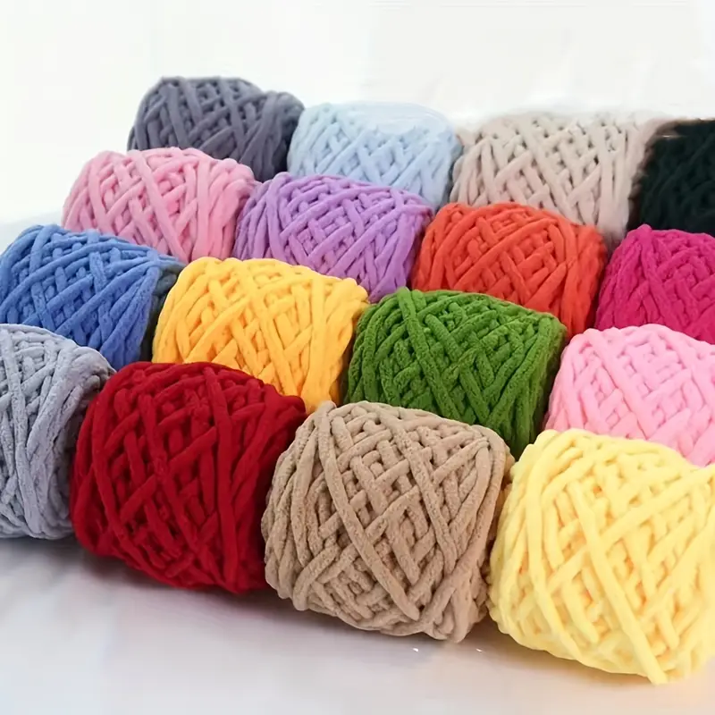 1pc Super Thick Yarn Chucky Blanket Velvet Iceland Puffy Yarn For Knitting  Crochet Scarf Soft Cheap Chenille Wool Purse Doll 100g Pc - Arts, Crafts &  Sewing - Temu