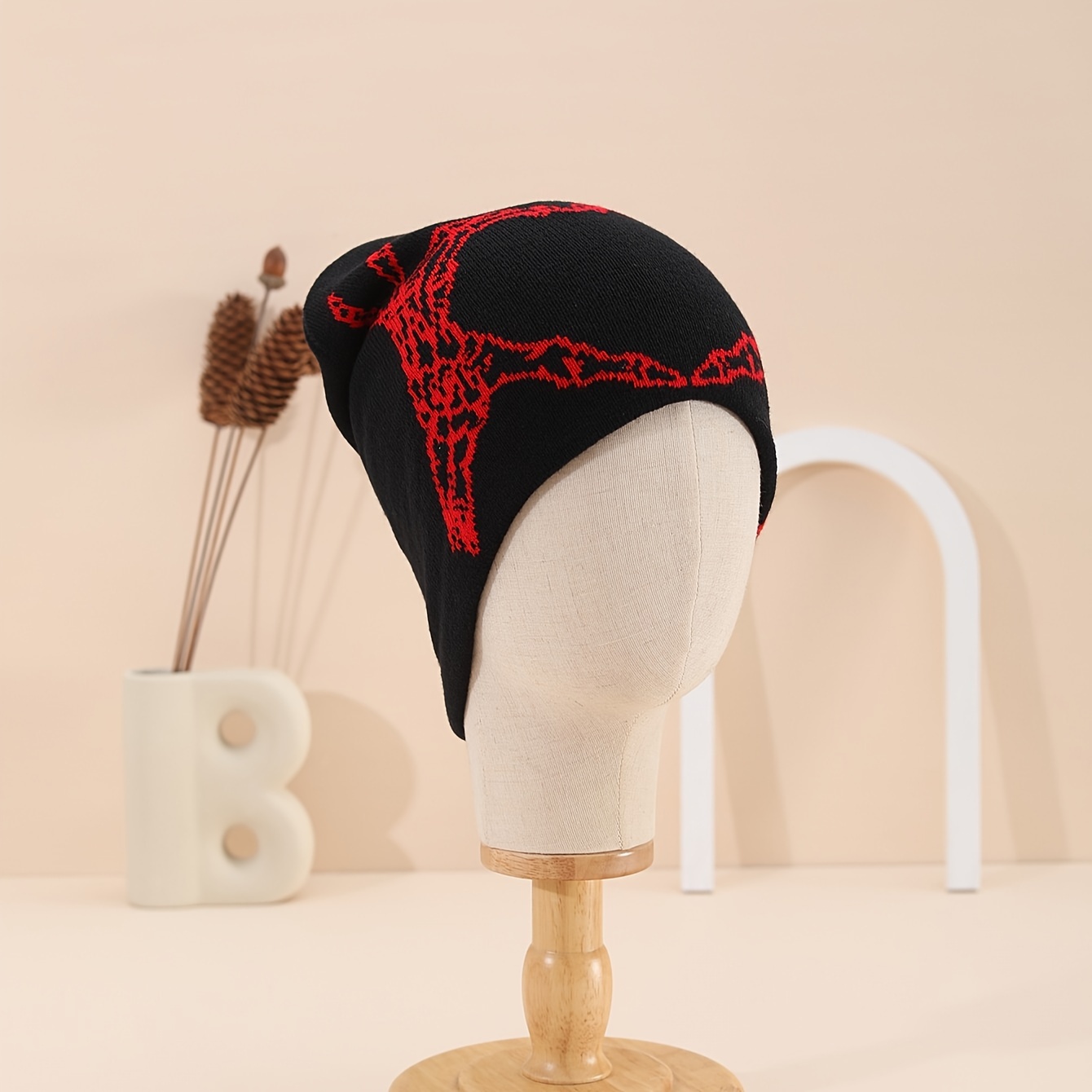 Berretti Invernali Beanie Skull Cappello A Maglia Donna - Temu