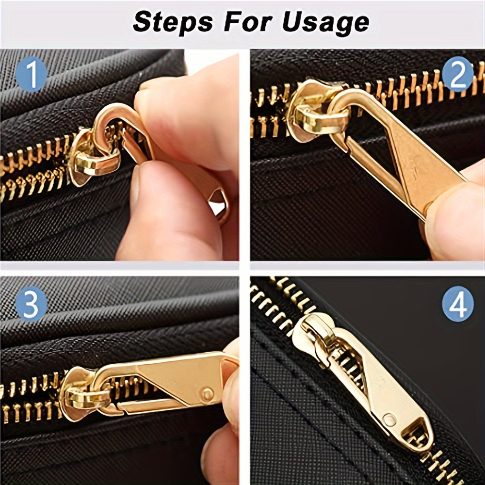 Zipper Pull Replacement With 10 Extension Cords Detachable - Temu