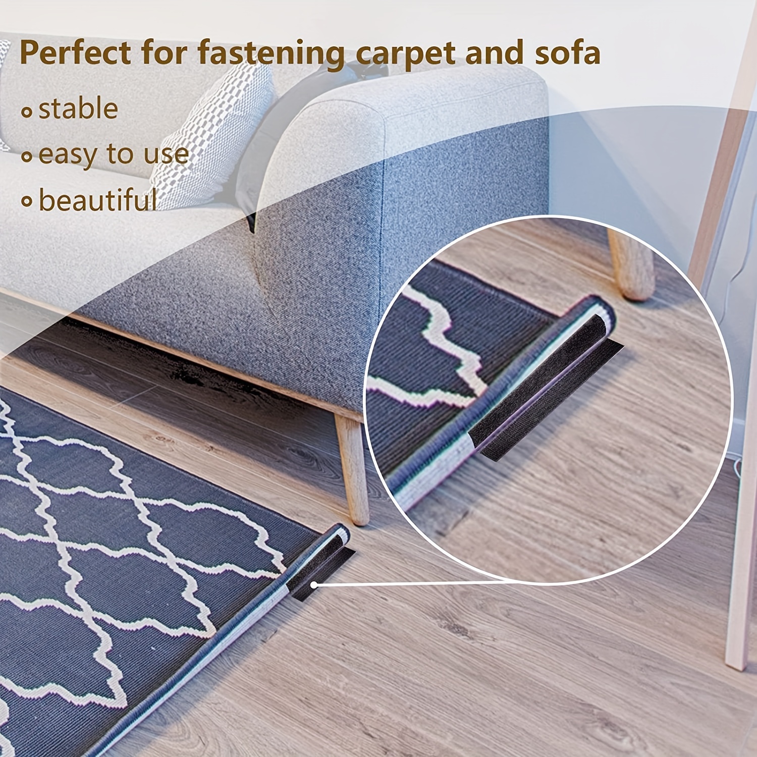 Heavy Duty Hook and Loop Strips with Strong Adhesive