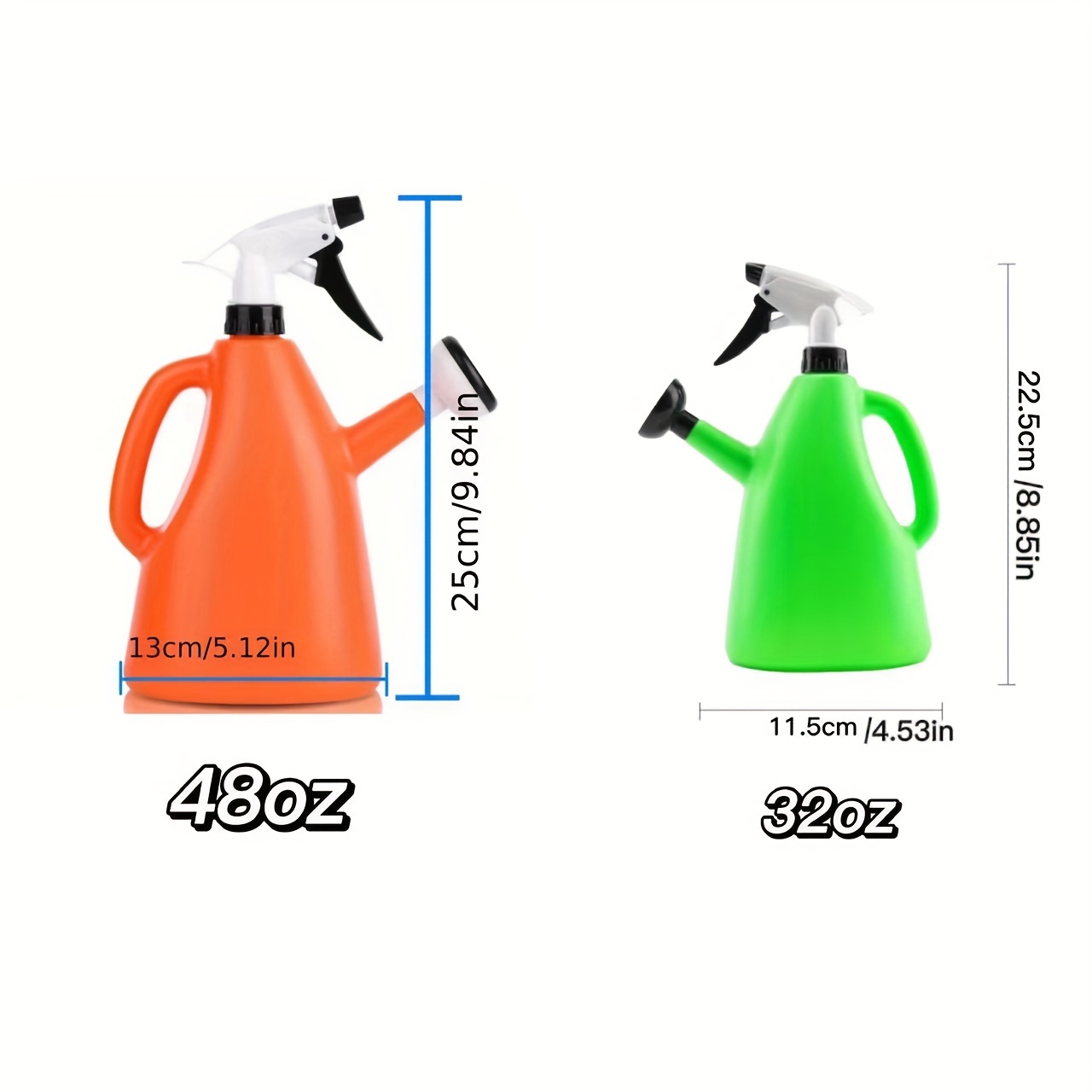 Small Dual Purpose Watering Can for Flowers and Plants