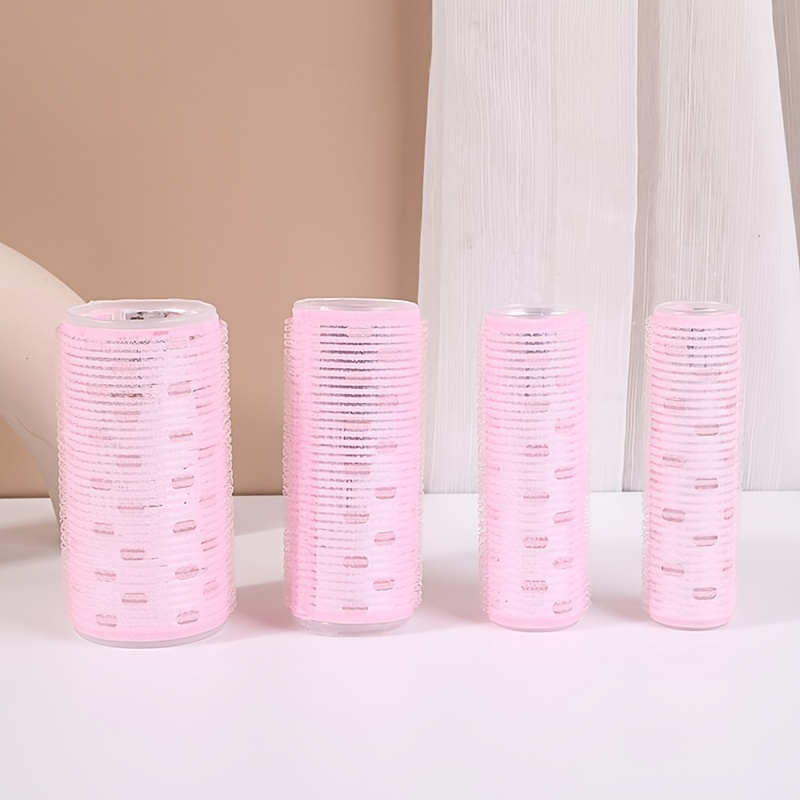 Self Grip Hair Rollers Set for DIY Bangs Medium Short Hair