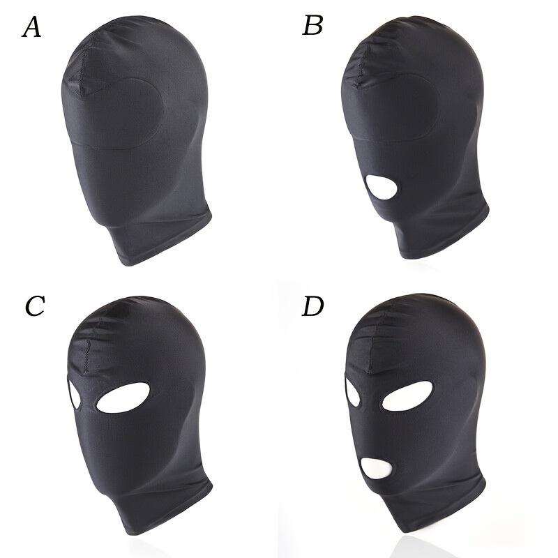 US Unisex Adults Blindfold Mask Headgear Hood Head Cover Full Face