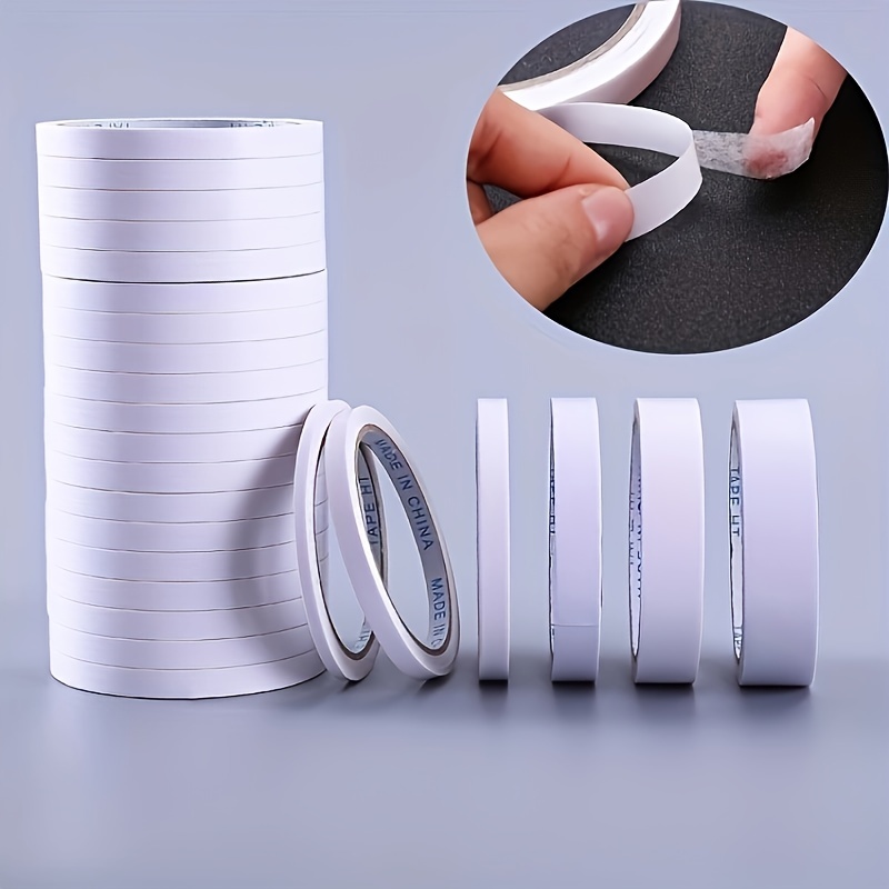 1pcs Double Sided Adhesive Tape 9/12/18/24mm 10Y Strong Glue Paper Made  Tapes for