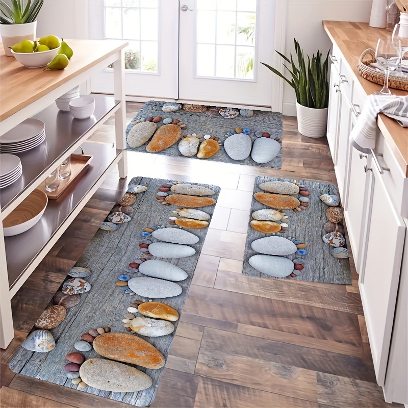 Anti-Slip Zitrone Boden Matte Küche Teppich Polyester Fußmatte Küche Matte  Teppich Für Wohnzimmer Falten-Resistant
