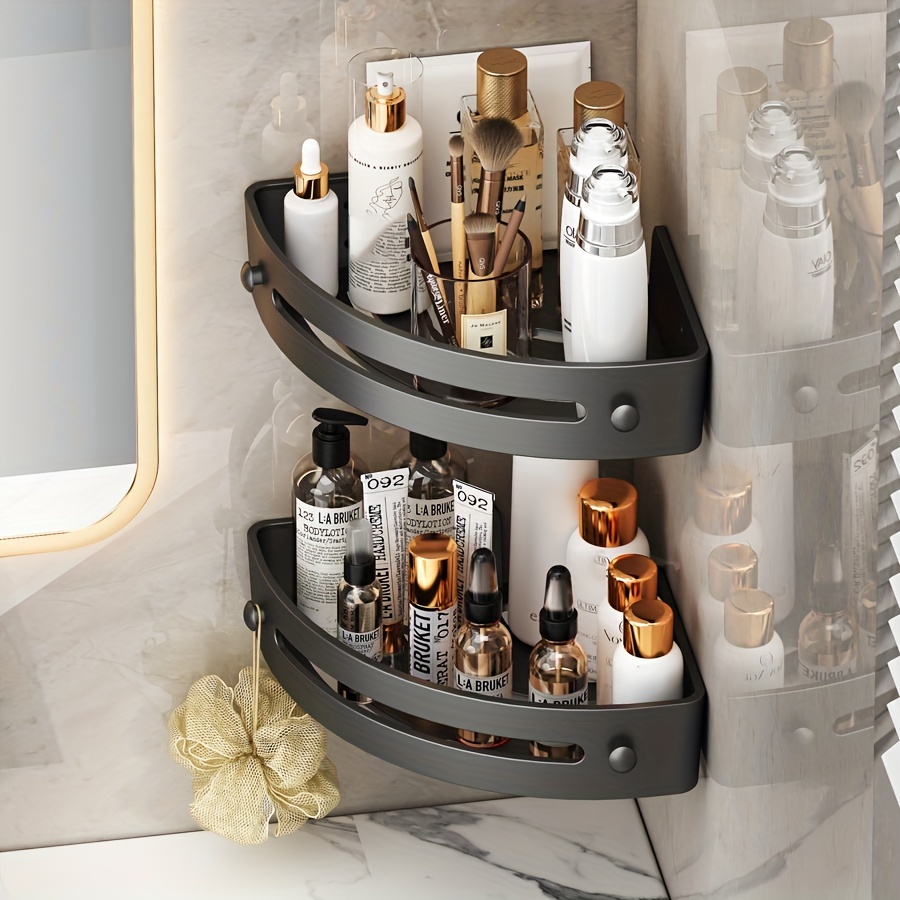 Organize Your Bathroom With This Corner Shower Caddy 4 - Temu