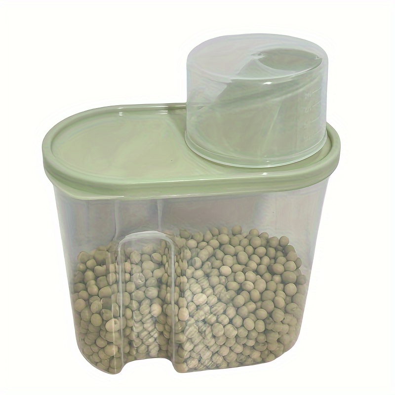 Fuyun - Frascos de botella de almacenamiento de arroz de cereales de  despensa más nuevos con taza