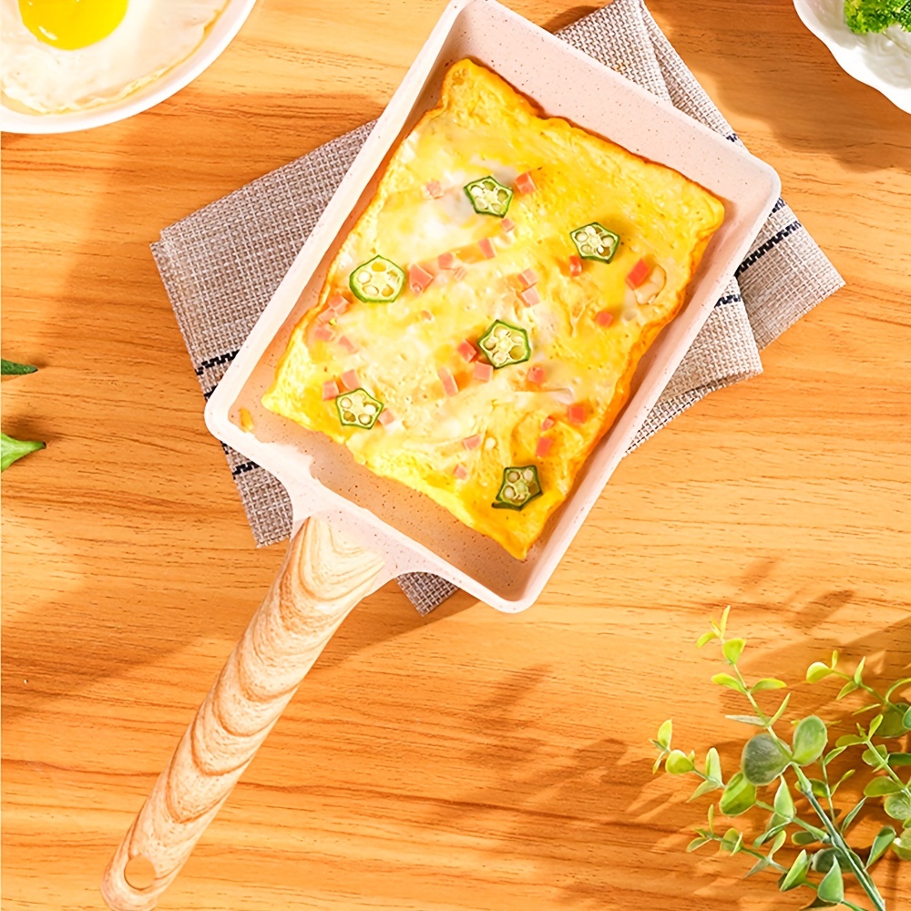 Japanese Omelette Pan Cast Iron Tamagoyaki Egg Pan Rectangle - Temu