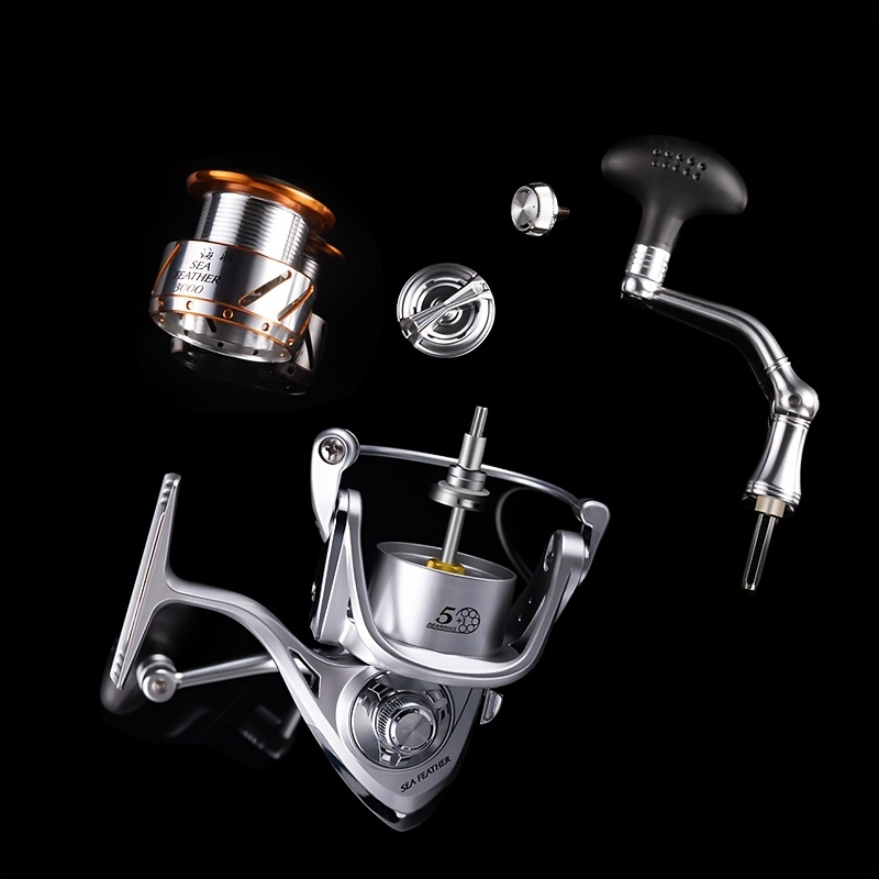 GlobalNiche® Catch. U Fishing Reel Spinning Reel Strong Lake 8BB 6000  Series Fishing Spinning Reels Saltwater Spinning Reels Color Blue Bearing  Quantity 8 Spool Capacity 1000 Series : : Toys & Games