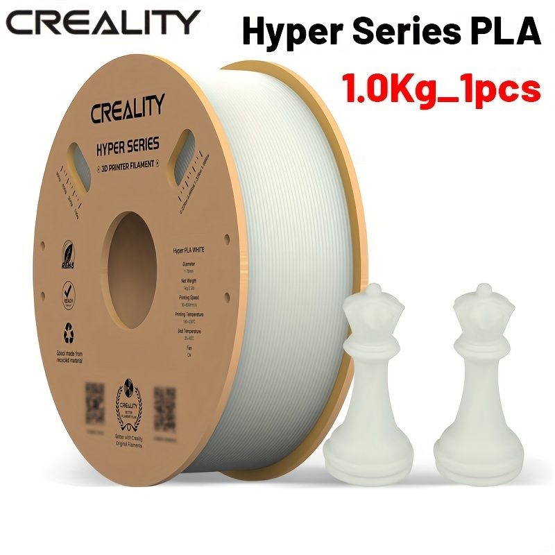 Creality 3d Hyper Series Pla 200g Blanc Consommables Dimprimante 3d  Prototypage Rapide Super Résistance, Livraison Gratuite Pour Les Nouveaux  Utilisateurs