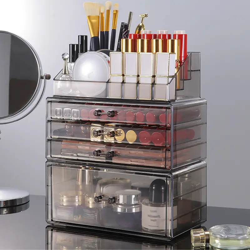 Drawer Type Cosmetics Storage Box