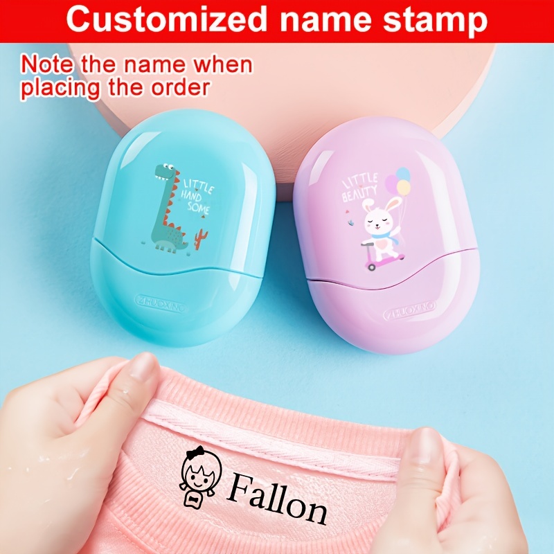 Customized Name Stamp Clothing Stamp The Ultimate - Temu